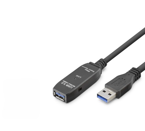 Usb 3.0 Active Repeater Uzatma Kablosu 5 M Siyah HDX7561