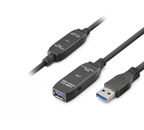 Usb 3.0 Active Repeater Uzatma Kablosu 10 M Siyah HDX7562