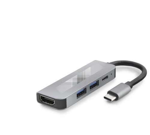 Type-C Hub Hdmi 4K Usb 3.0 Pd 4 Port Gri HDX7840