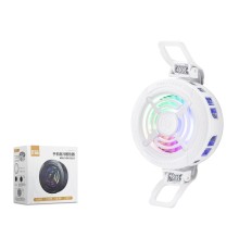Klipsli Telefon Soğutucu Fan Rgb Beyaz K56