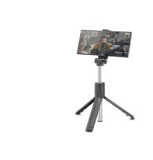 Telefon Tripodu Ve Selfie Çubuğu Seti Bluetooth Kumandalı 69 Cm - Siyah Pembe ND1037