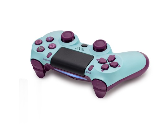 Ps4 Uyumlu Kablosuz Gamepad Oyun Kolu - Mor Turkuaz ND400E