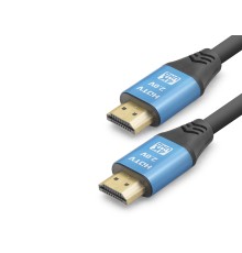 Hdmi 2.0 Kablo 4K Uhd 19+1 Od 8.0 Mm 1.5 M - Siyah Mavi ND4050