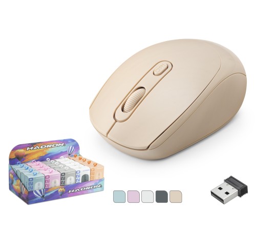 Kablosuz Mouse 1600 Dpi 25Li Paket Siyah Beyaz Mavi Pembe Turuncu Q220K