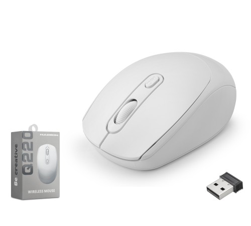 Kablosuz Mouse 1600 Dpi Beyaz Q220W