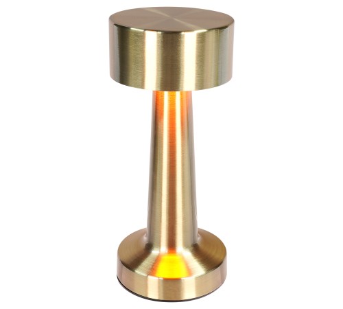 Dokunmatik Dekoratif Masa Lambası 1800 Mah 60 Lümen Gold SLM9066