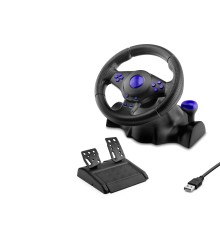 Oyuncu Direksiyon Seti 180° Ps4 Ps3 Ps2 Pc Xbox Android - Siyah VW9824