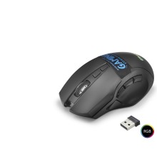 Dual Mode Kablosuz Mouse 2400 Dpi 9 Tuş 500Hz Rgb - Siyah W10