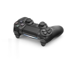 Oem Yx7001 Ps4 Uyumlu Kablosuz Gamepad Oyun Kolu - Siyah Beyaz - Siyah