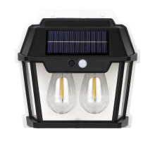 Solar Hareket Sensörlü Bahçe Aydınlatması Siyah GS895