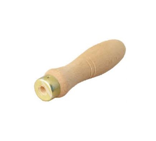 Ahşap Eğe Sapı - Düz (Geniş Ağızlı)