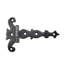 Antika Tarz Dekoratif Pirinç Kuyruklu Menteşe - 63x100 mm, Oksit