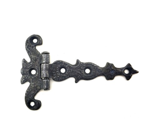 Antika Tarz Dekoratif Pirinç Kuyruklu Menteşe - 63x100 mm, Oksit