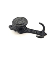 Antika Tarz Dekoratif Pirinç Portmanto Askı - 115x51 mm, Oksit