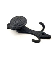 Antika Tarz Dekoratif Pirinç Portmanto Askı - 150x72 mm, Oksit