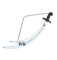Dekoratif Asılabilir Zülfikar Kılıcı 84 cm, Keskin Değildir
