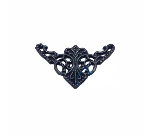 Dekoratif Köşe Süsü, Köşelik - Küçük, 19x34mm, Eskitme, 1 Adet