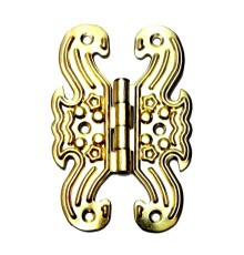 Dekoratif Sac Menteşe - Büyük, Sarı, 100 Adet