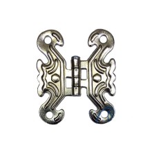 Dekoratif Sac Menteşe - Küçük, Nikel, 1 Adet