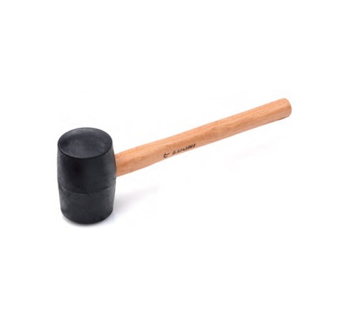 Ağaç Saplı Lastik Tokmak No:50