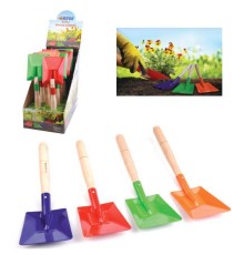 Mini Bahçe Küreği - Saplı 12x14cm