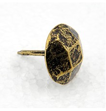 Febko - Eskitme Antik Beşgen Kabara / Raptiye 18 mm 10 adet