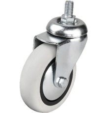 Hts 352 - 75x25 mm PVC Makaralı Vidalı Teker 4 Adet