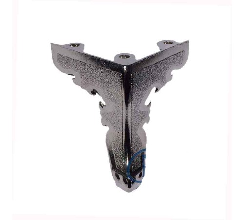 Ahşap, Sunta Sandık Ayağı, Kutu Ayak 5,5 cm - Nikel