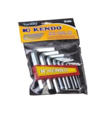 Poşetli 6 Köşe Alyan Seti 10 Parça