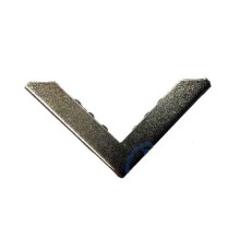 Kitap, Kapak, Menü, Albüm Köşesi, Büyük - 23x40mm, Nikel, 500 Adet