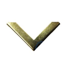 Kitap, Kapak, Menü, Albüm Köşesi, Büyük - 23x40mm, Sarı, 500 Adet