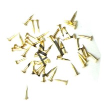 Klips, Menteşe, Ayağı Çivisi 7mm Çelik - Sarı 100gr
