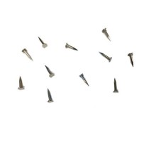 Klips, Menteşe, Ayağı Çivisi 7mm Çelik - Nikel 100gr