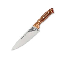 32160 Elite Bıçağı 19 cm - Perçinli Kahverengi Kompozit Sap