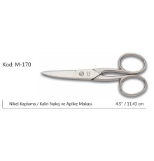 Rose Europe Kalın Nakış Makası Süper Kalite No:4.5 11,43 CM