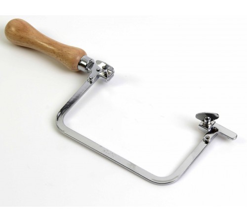 Sabit Kıl Testere Kolu - Ahşap Sap 13,5cm