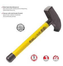 S.D. Kamyoncu Metal Saplı Çekiç 500 gr