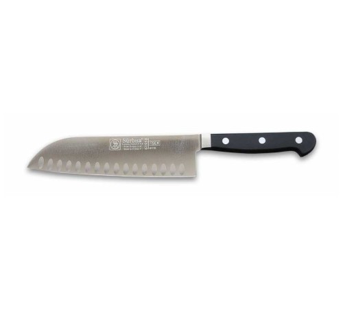 61950 - Sıcak Dövme Oluklu Santoku Bıçağı 18 cm