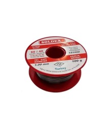 60/40 Lehim Teli 100 gr 1,00 mm (Sn:60 / Pb:40)