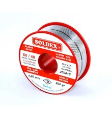 60-40 Lehim Teli 200 Gr 1 mm - Sn:60 / Pb:40