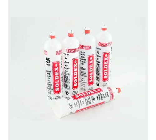 Tüp Lehim 1,2 mm 25 Gr - 5 Kanallı, Sn:60 / Pb:40