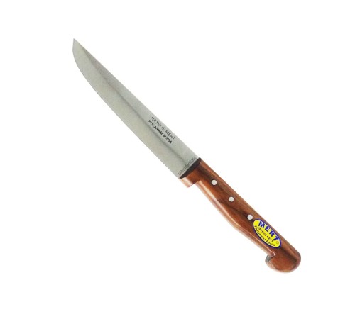 H.M. Paslanmaz Bursa Mutfak, Ekmek Bıçağı 15,5 cm, Ahşap Sap