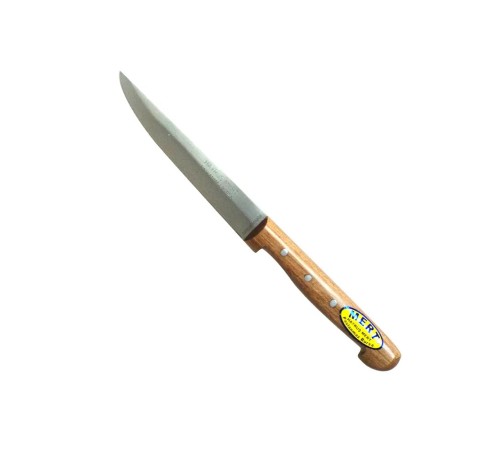 H.M. Paslanmaz Bursa Sebze Bıçağı 11 cm, Ahşap Sap