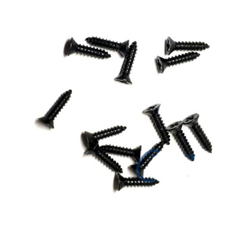 Klips, Menteşe, Ayak, Ağaç, Sunta Vidası 2,2x7,5mm - Siyah 1000 Adet