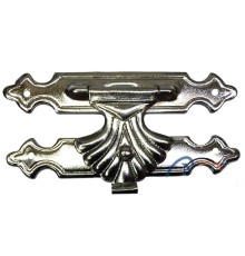 Kutu, Tavla Klipsi, Ön Kilidi No:4 - 62x32 Nikel, 1 Adet