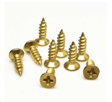 Klips, Menteşe, Ayak, Ysb Sac Vidası - 2,9x9,5mm Sarı, 1000 Adet