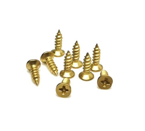 Klips, Menteşe, Ayak, Ağaç, Sunta Vidası 2,2x7,5mm - Sarı 1000 Adet