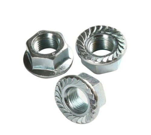 10 Adet M8 Altıköşe Flanşlı Somun