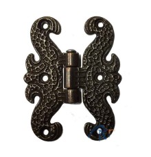 Zamak Menteşe - Büyük, 50x67mm, Oksit, 100 Adet