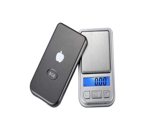 Ipod Görünümlü Hassas Cep Terazisi Tartı 200 G Kapasite 0.01 Hassasiyet